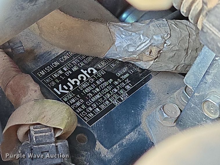 image for item DP6250 2015 Kubota KX040-4 mini excavator