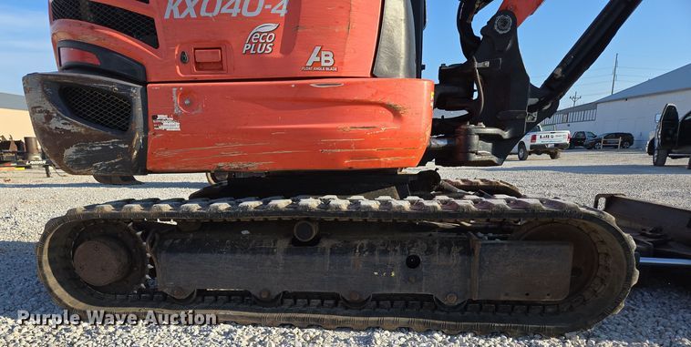image for item DP6250 2015 Kubota KX040-4 mini excavator