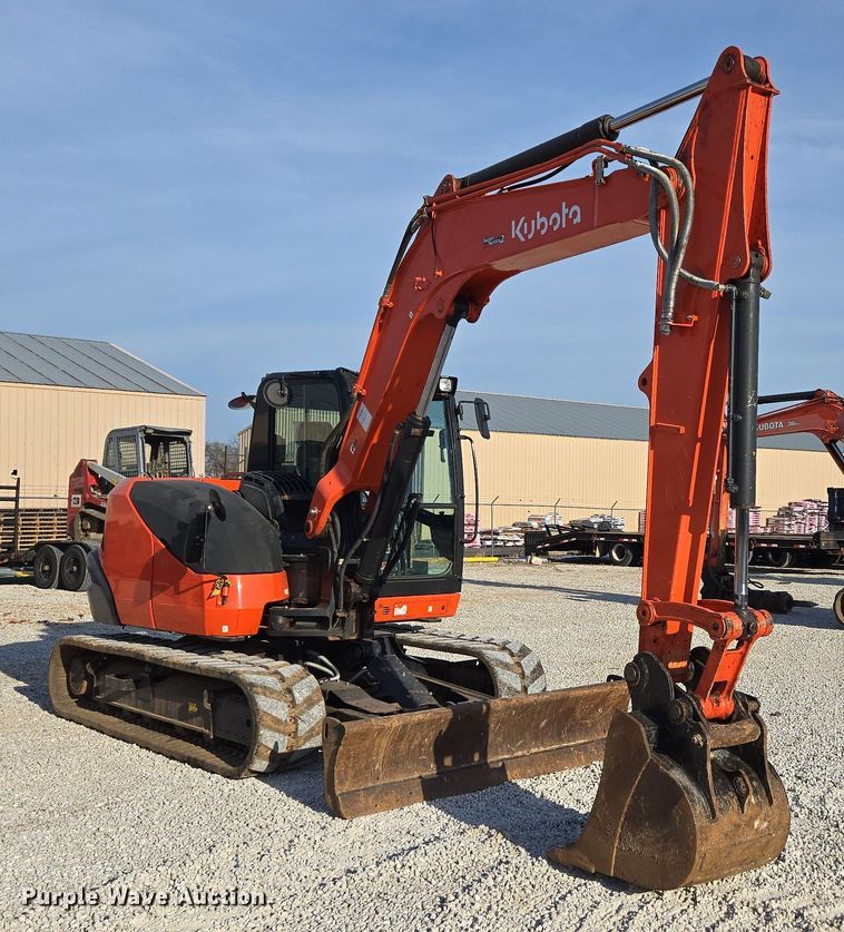 image for item DP6251 2020 Kubota KX080-4S2 mini excavator