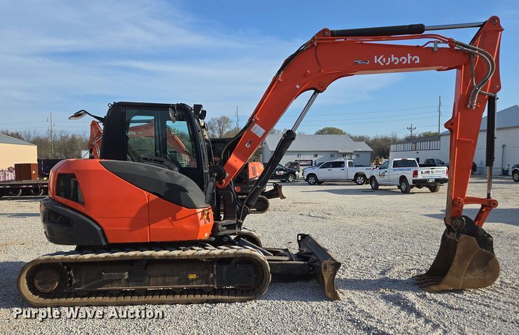 image for item DP6251 2020 Kubota KX080-4S2 mini excavator