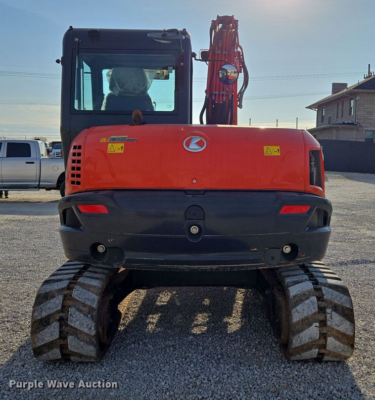 image for item DP6251 2020 Kubota KX080-4S2 mini excavator