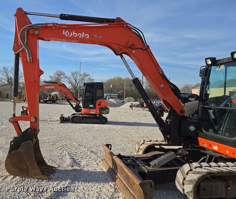 image for item DP6251 2020 Kubota KX080-4S2 mini excavator