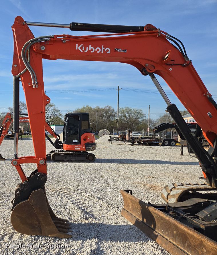 image for item DP6251 2020 Kubota KX080-4S2 mini excavator