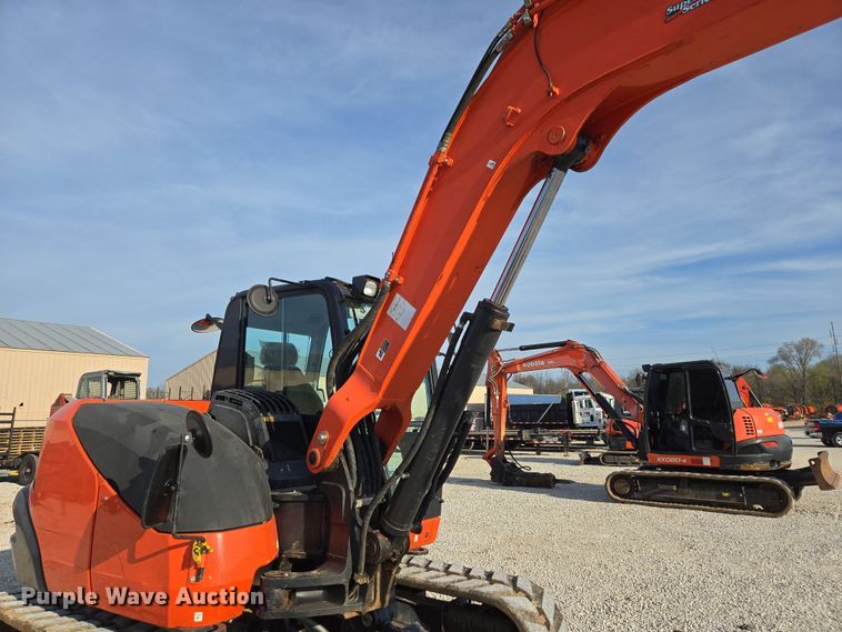 image for item DP6251 2020 Kubota KX080-4S2 mini excavator