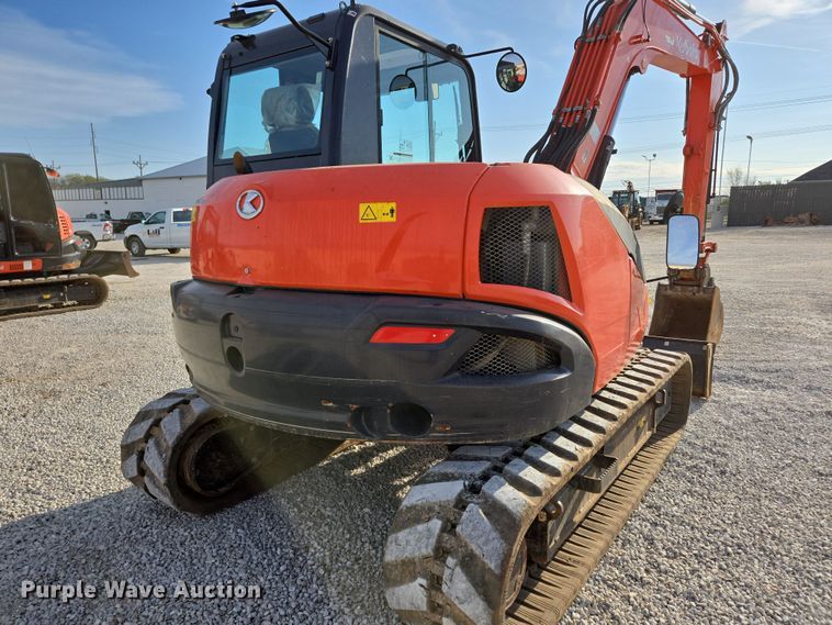 image for item DP6251 2020 Kubota KX080-4S2 mini excavator