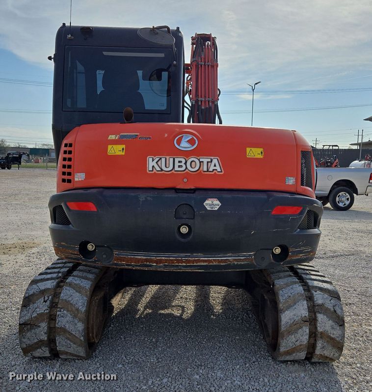 image for item DP6252 2017 Kubota KX080-4 mini excavator