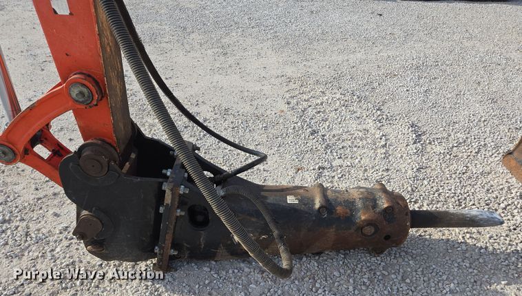 image for item DP6252 2017 Kubota KX080-4 mini excavator