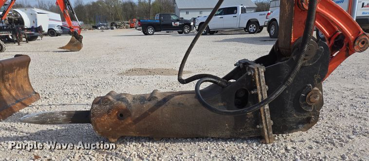 image for item DP6252 2017 Kubota KX080-4 mini excavator