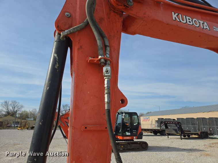 image for item DP6252 2017 Kubota KX080-4 mini excavator