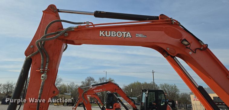 image for item DP6252 2017 Kubota KX080-4 mini excavator