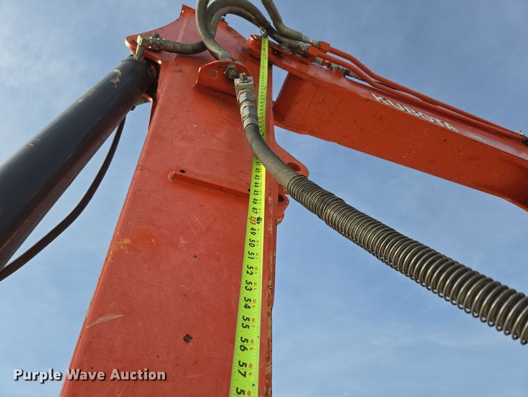 image for item DP6252 2017 Kubota KX080-4 mini excavator