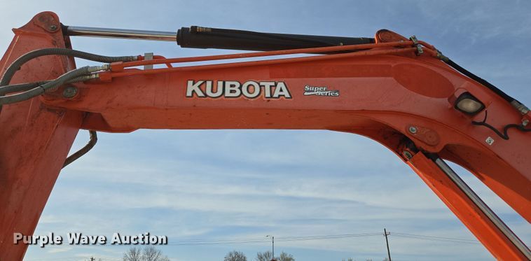 image for item DP6252 2017 Kubota KX080-4 mini excavator