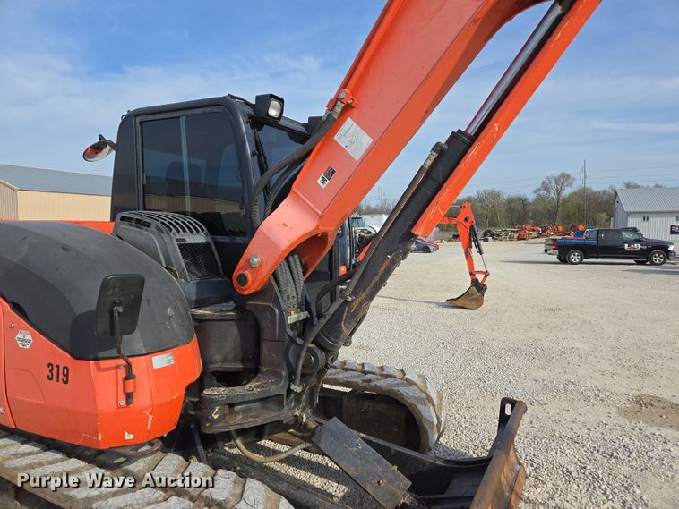 image for item DP6252 2017 Kubota KX080-4 mini excavator