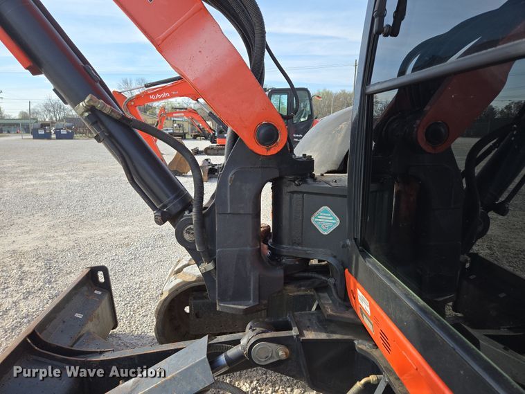 image for item DP6252 2017 Kubota KX080-4 mini excavator