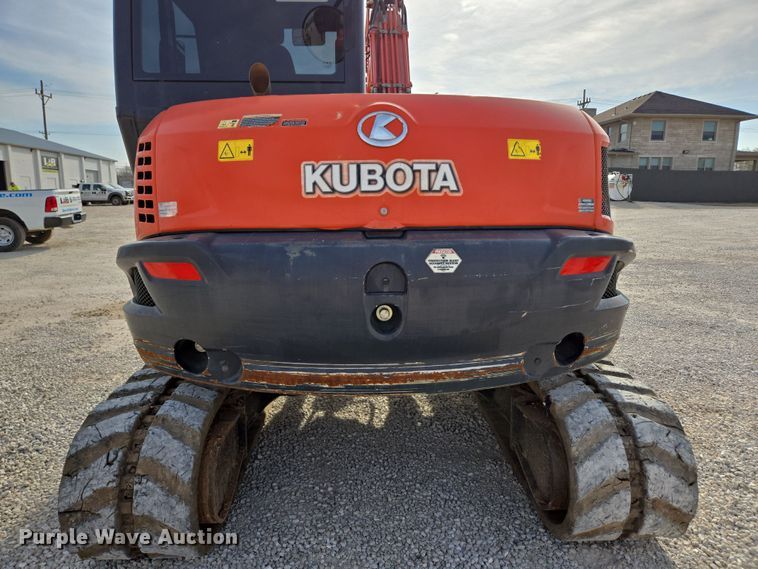 image for item DP6252 2017 Kubota KX080-4 mini excavator