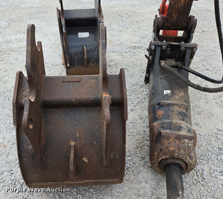 image for item DP6252 2017 Kubota KX080-4 mini excavator