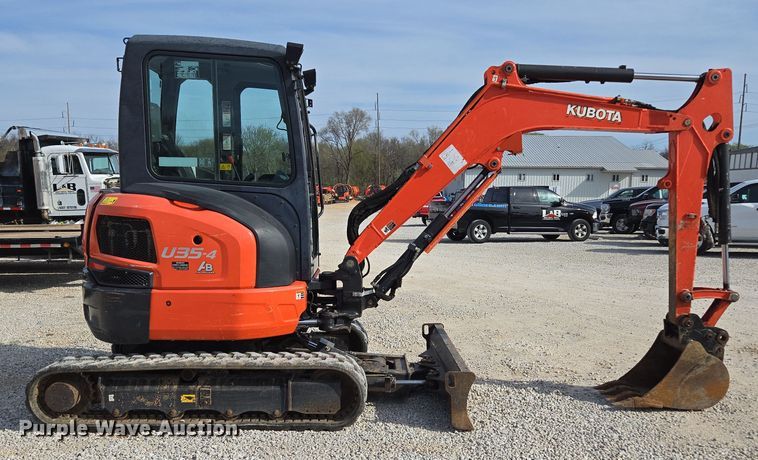 image for item DP6253 2020 Kubota U35-4 mini excavator