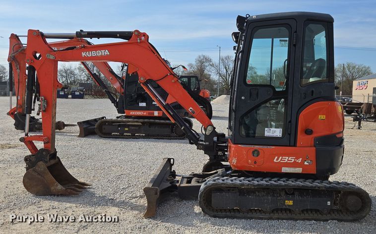 image for item DP6253 2020 Kubota U35-4 mini excavator