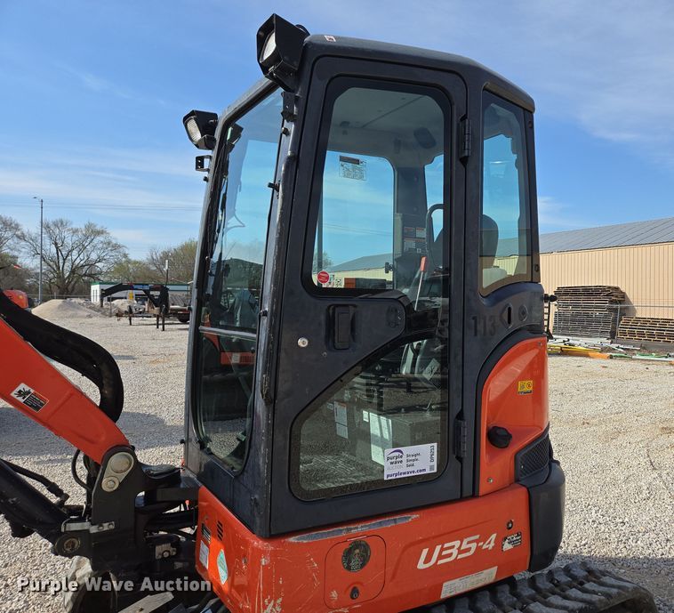 image for item DP6253 2020 Kubota U35-4 mini excavator