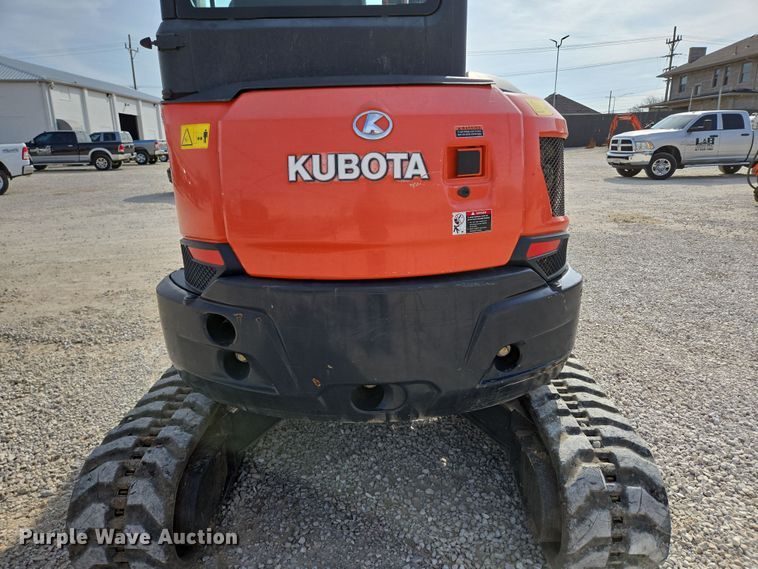 image for item DP6253 2020 Kubota U35-4 mini excavator
