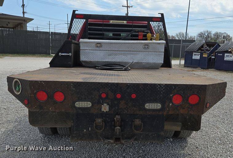 image for item DP6254 2016 Dodge Ram 3500 Crew Cab flatbed pickup truck