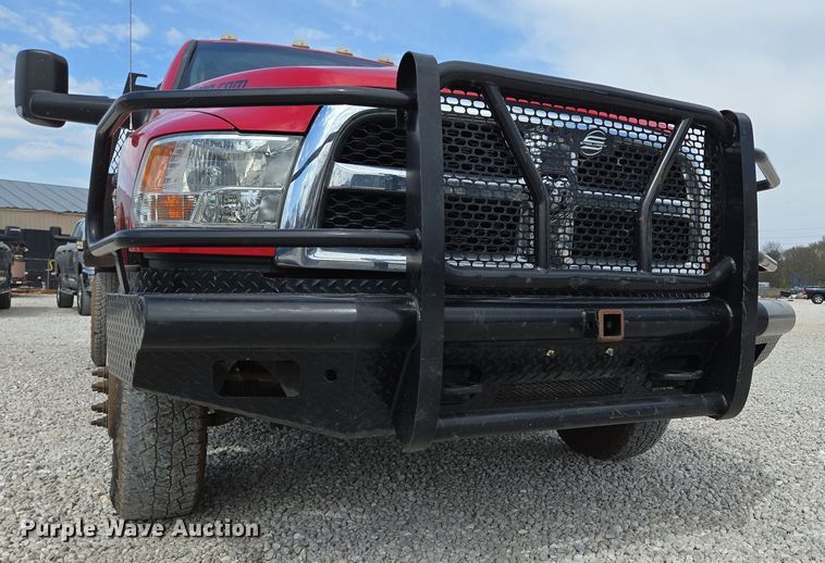 image for item DP6254 2016 Dodge Ram 3500 Crew Cab flatbed pickup truck