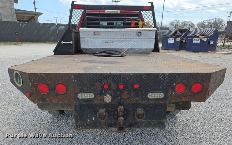 image for item DP6254 2016 Dodge Ram 3500 Crew Cab flatbed pickup truck