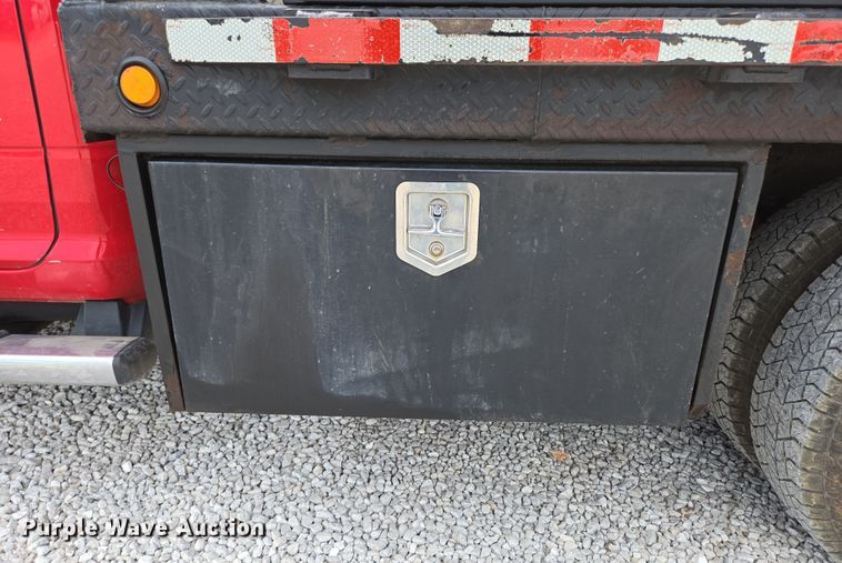 image for item DP6254 2016 Dodge Ram 3500 Crew Cab flatbed pickup truck