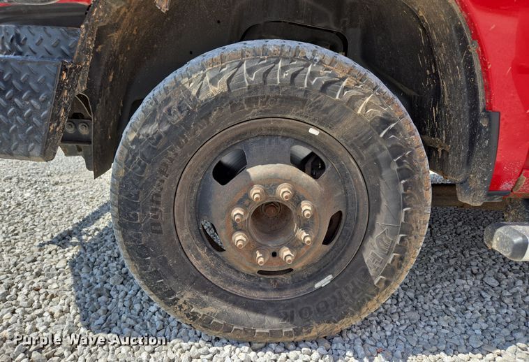 image for item DP6254 2016 Dodge Ram 3500 Crew Cab flatbed pickup truck