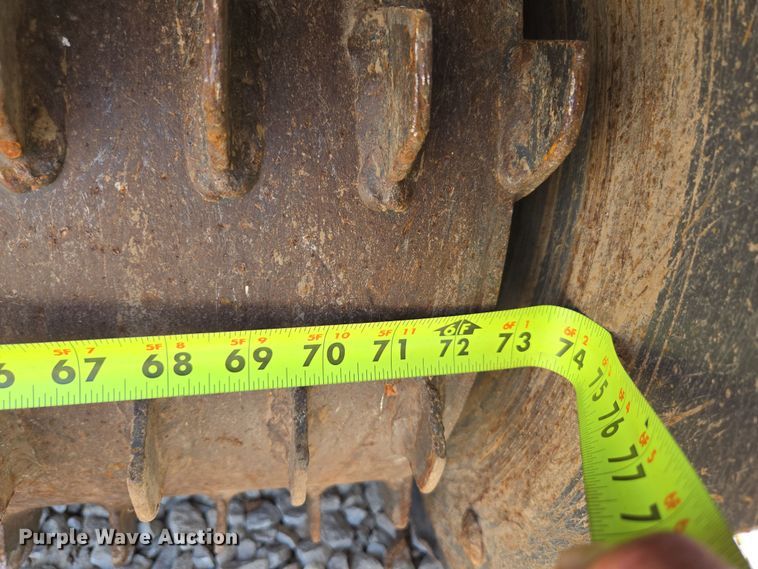 image for item DP6255 2014 Case Construction  446020A1 skid steer rake