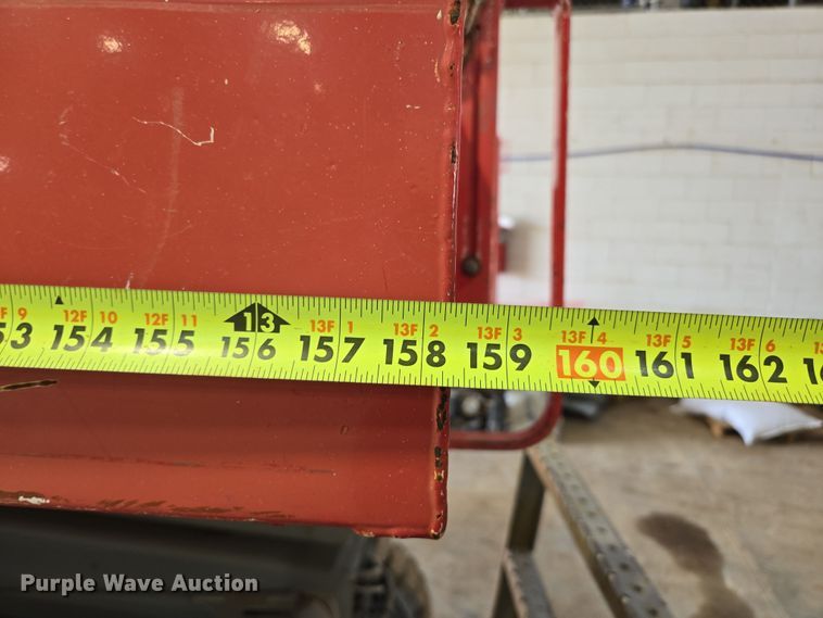 image for item DP6257 2000 Mayville Engineering Co Inc. 3768ES scissor lift