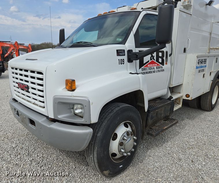 image for item DP6259 2006 GMC C7500 utility / service truck