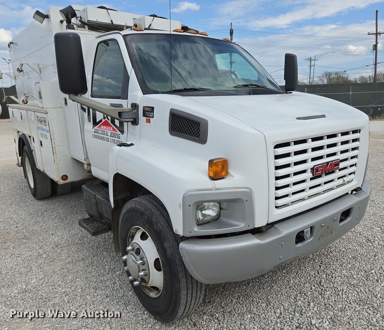 image for item DP6259 2006 GMC C7500 utility / service truck