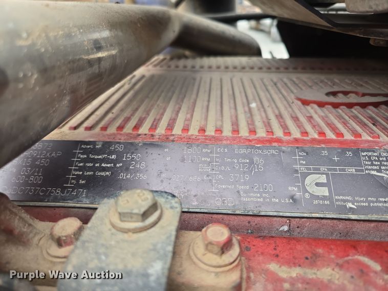 image for item DP6262 2012 Kenworth T800 dump truck