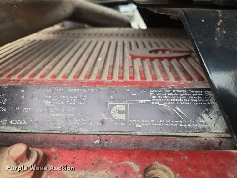 image for item DP6262 2012 Kenworth T800 dump truck