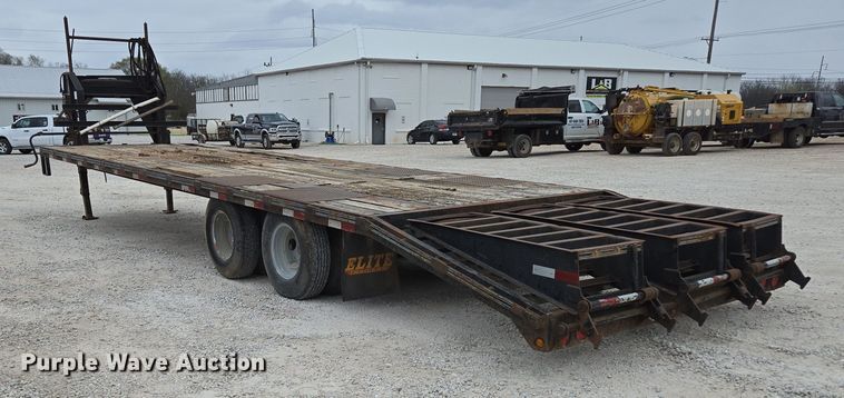 image for item DP6263 2011 Elite Trailer Dovetail-30 equipment trailer