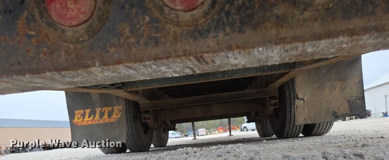 image for item DP6263 2011 Elite Trailer Dovetail-30 equipment trailer