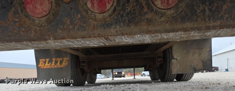 image for item DP6263 2011 Elite Trailer Dovetail-30 equipment trailer