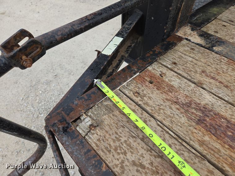 image for item DP6263 2011 Elite Trailer Dovetail-30 equipment trailer