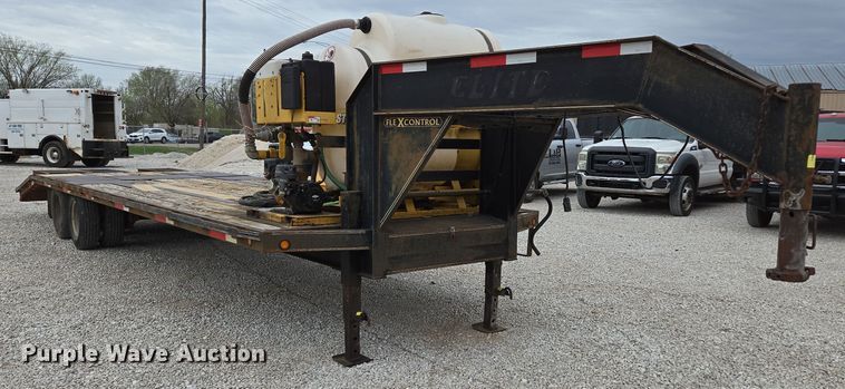 image for item DP6264 2010 Elite Trailer Dovetail-30 equipment trailer