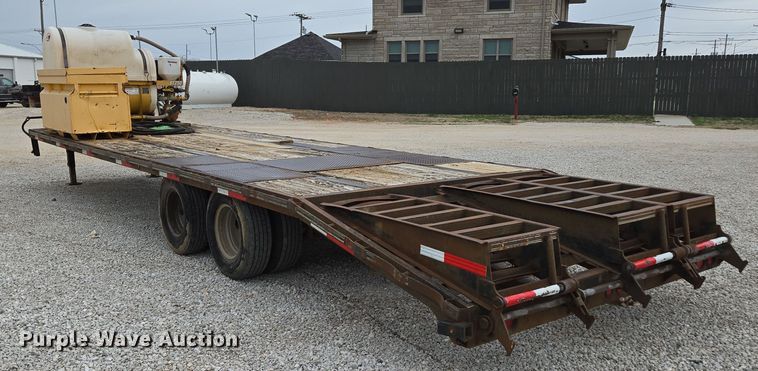 image for item DP6264 2010 Elite Trailer Dovetail-30 equipment trailer