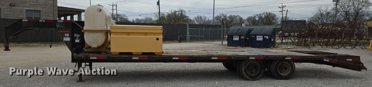image for item DP6264 2010 Elite Trailer Dovetail-30 equipment trailer