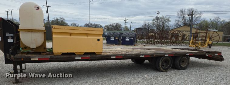 image for item DP6264 2010 Elite Trailer Dovetail-30 equipment trailer