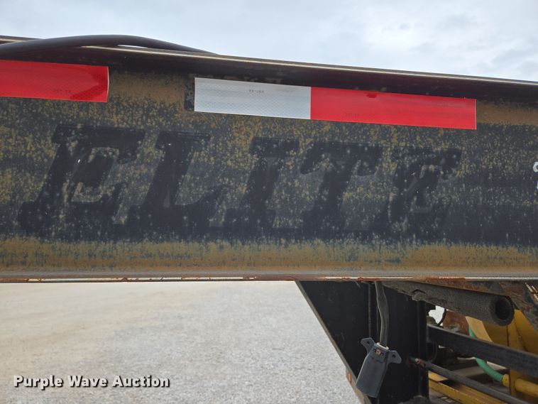 image for item DP6264 2010 Elite Trailer Dovetail-30 equipment trailer