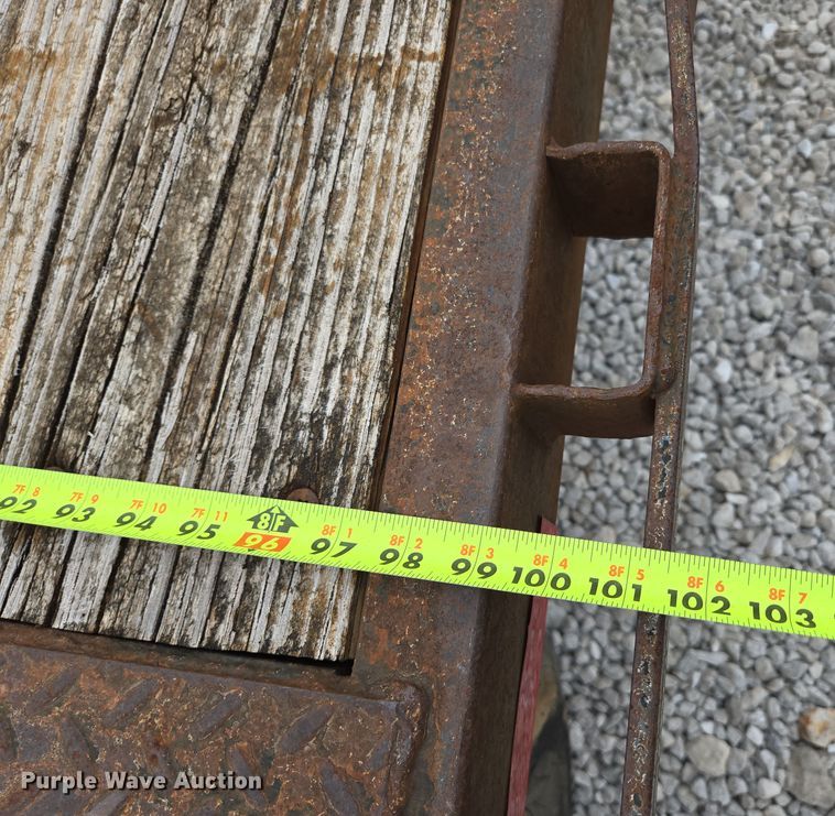 image for item DP6264 2010 Elite Trailer Dovetail-30 equipment trailer