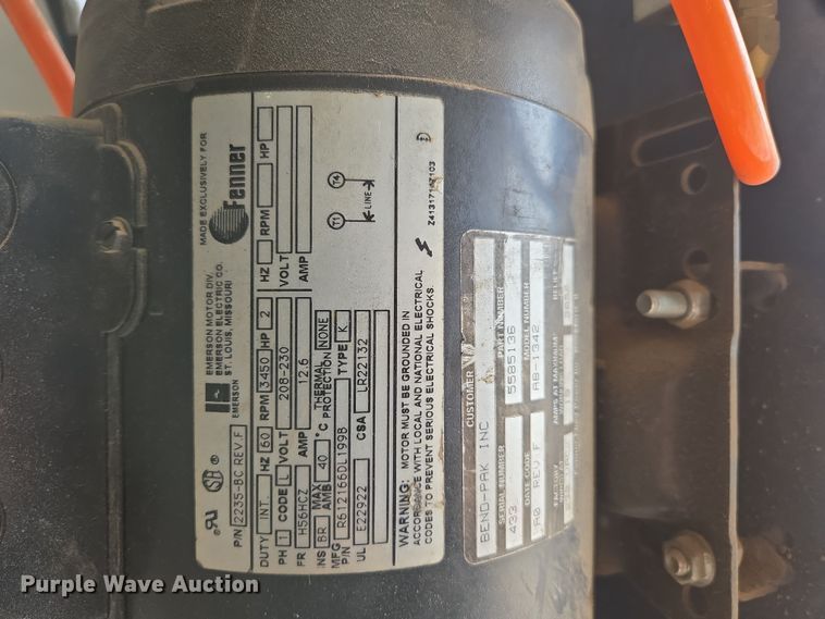 image for item DP6266 Bend Pak BP-27X- automotive Lift