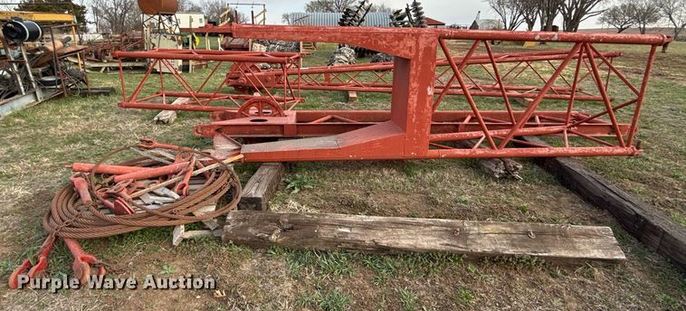 image for item DQ6505 Manitowoc Crane 120 jib boom lattice boom