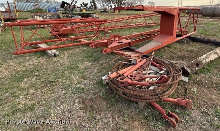 image for item DQ6505 Manitowoc Crane 120 jib boom lattice boom