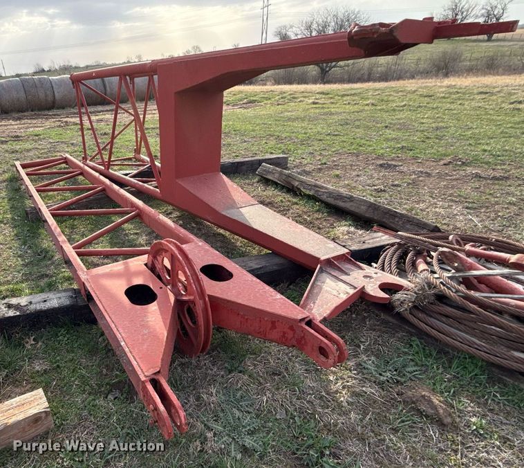 image for item DQ6505 Manitowoc Crane 120 jib boom lattice boom