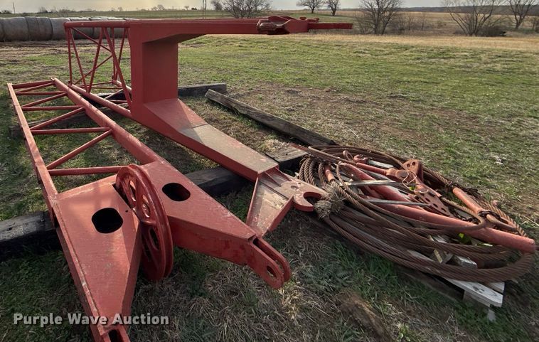 image for item DQ6505 Manitowoc Crane 120 jib boom lattice boom